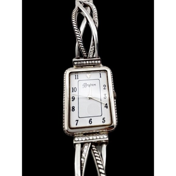 Brighton Neptune’s Rings Swirl Bracelet Watch With Clear Swarovski® Crystals main image 4